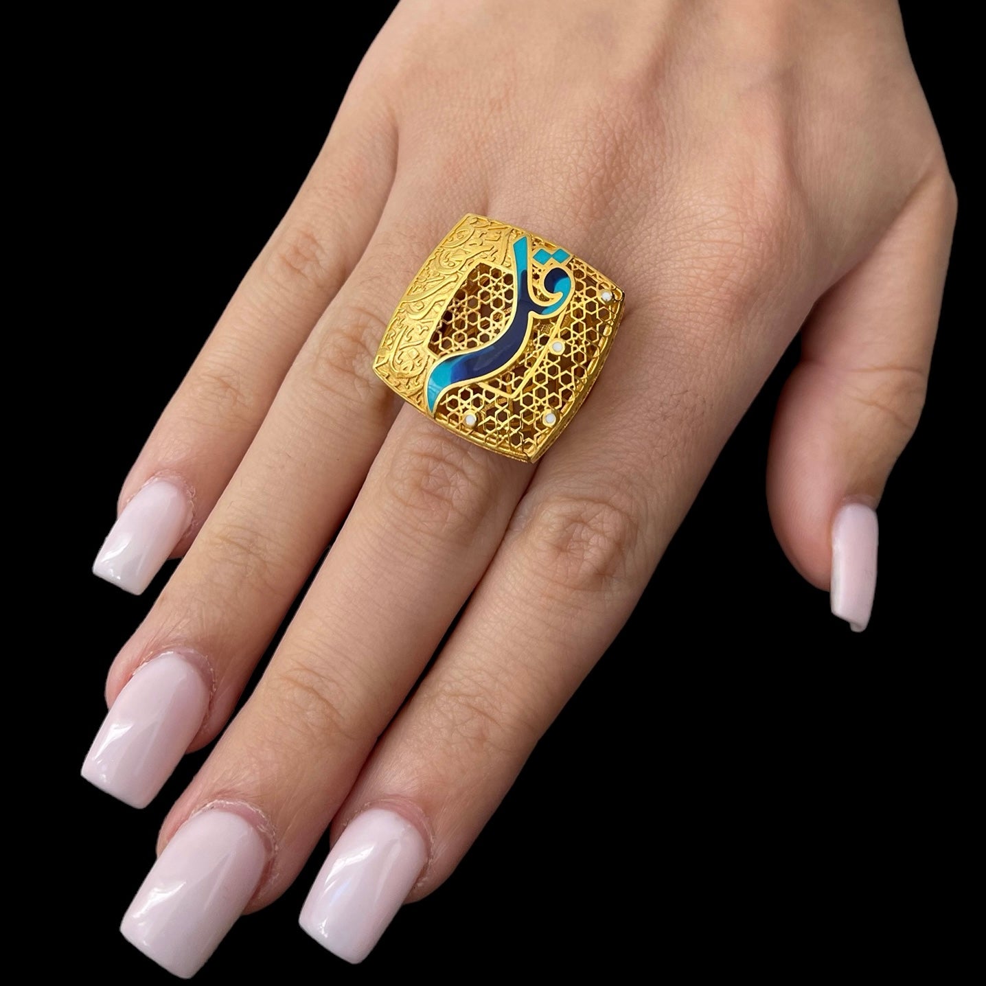 21k Islamic Ring