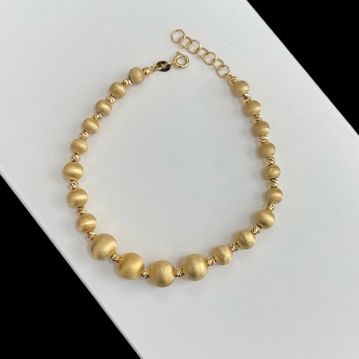 18k Gold Pearl Bracelet