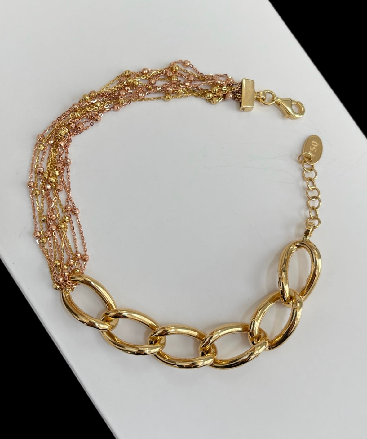 18k Rose & Yellow Gold