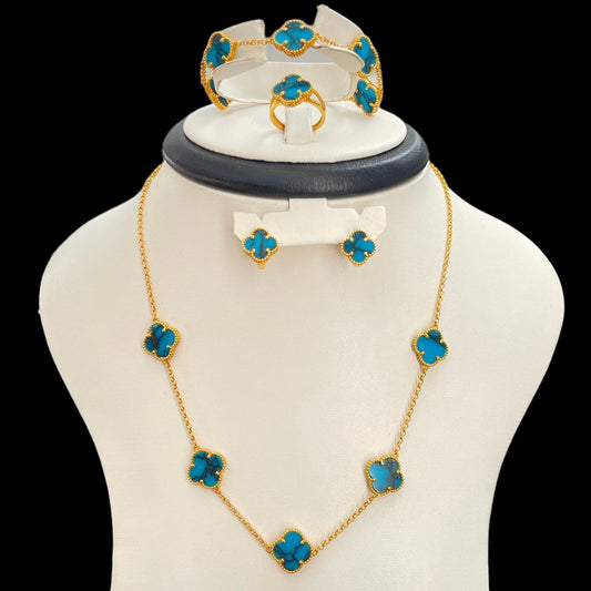 21k Blue Clover Set