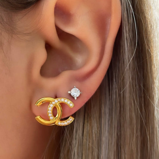 21k Chanel Earrings