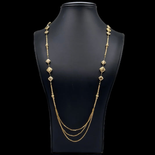 21k Long Necklace