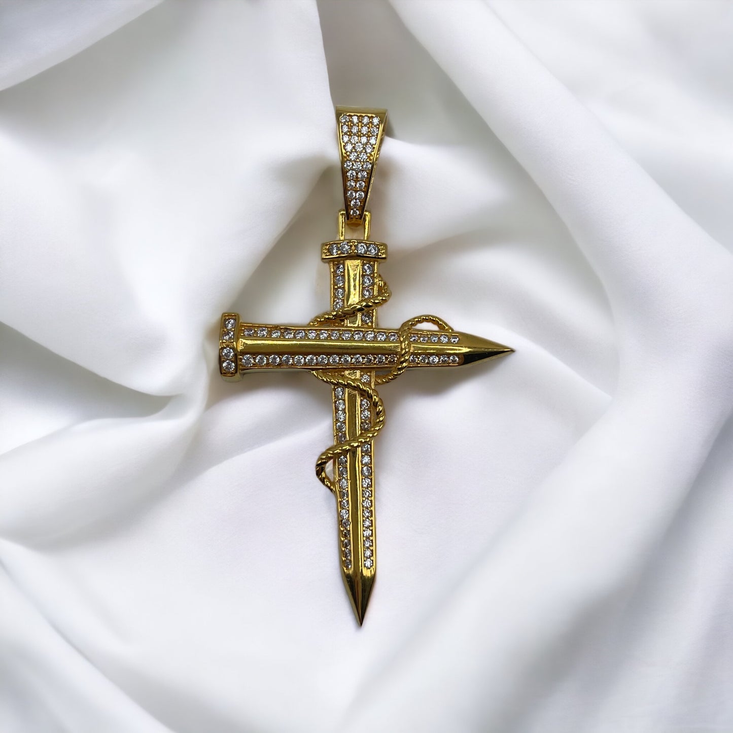 21k Cross Pendant