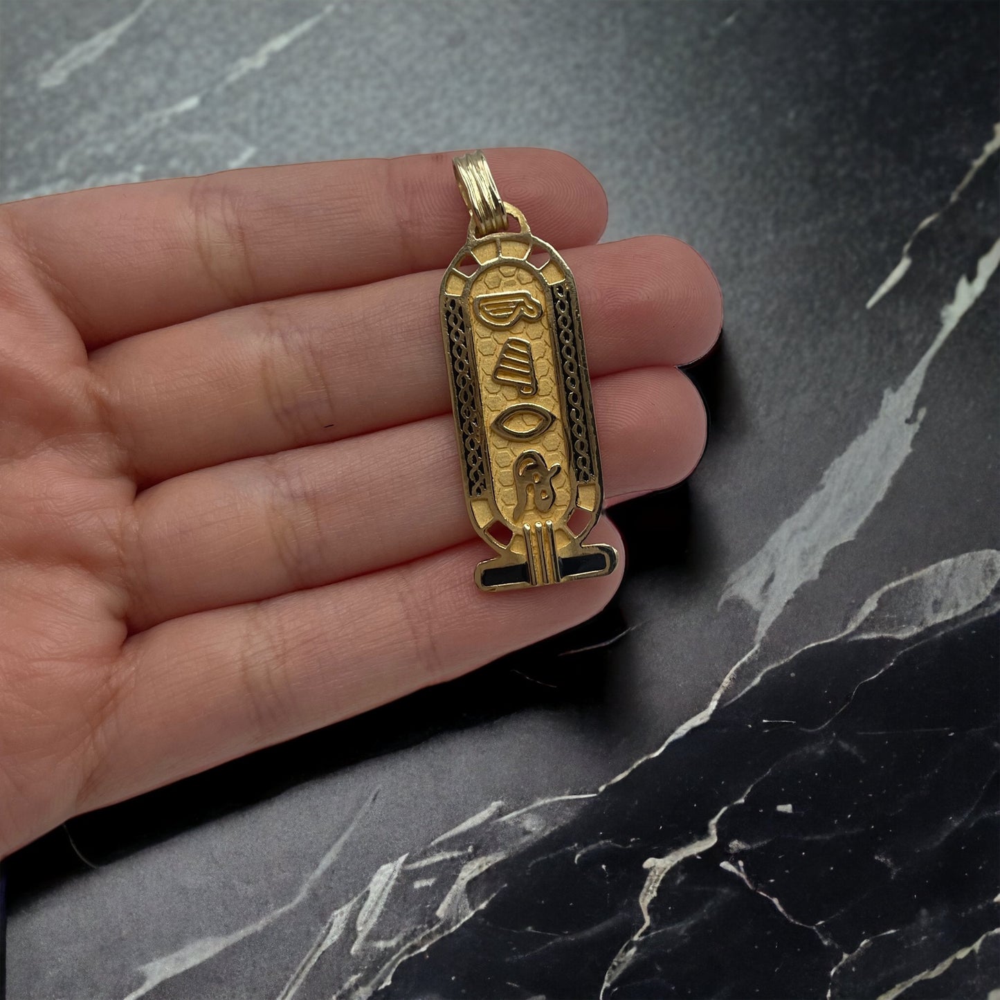 Custom Hieroglyphic Pendant