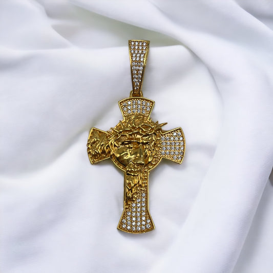 21k Cross Pendant
